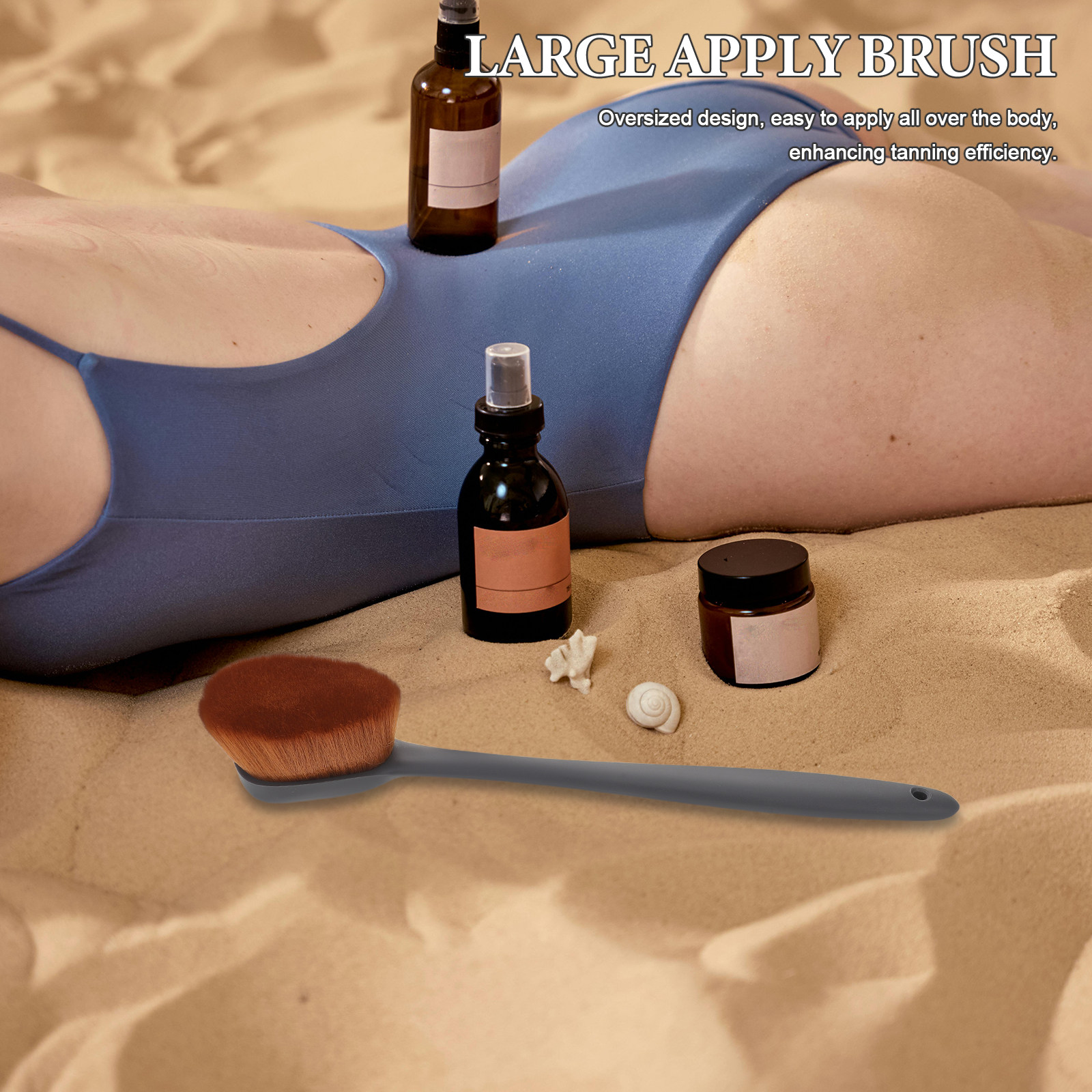 Body Lotion - Spazzola per il corpo autoabbronzante extra