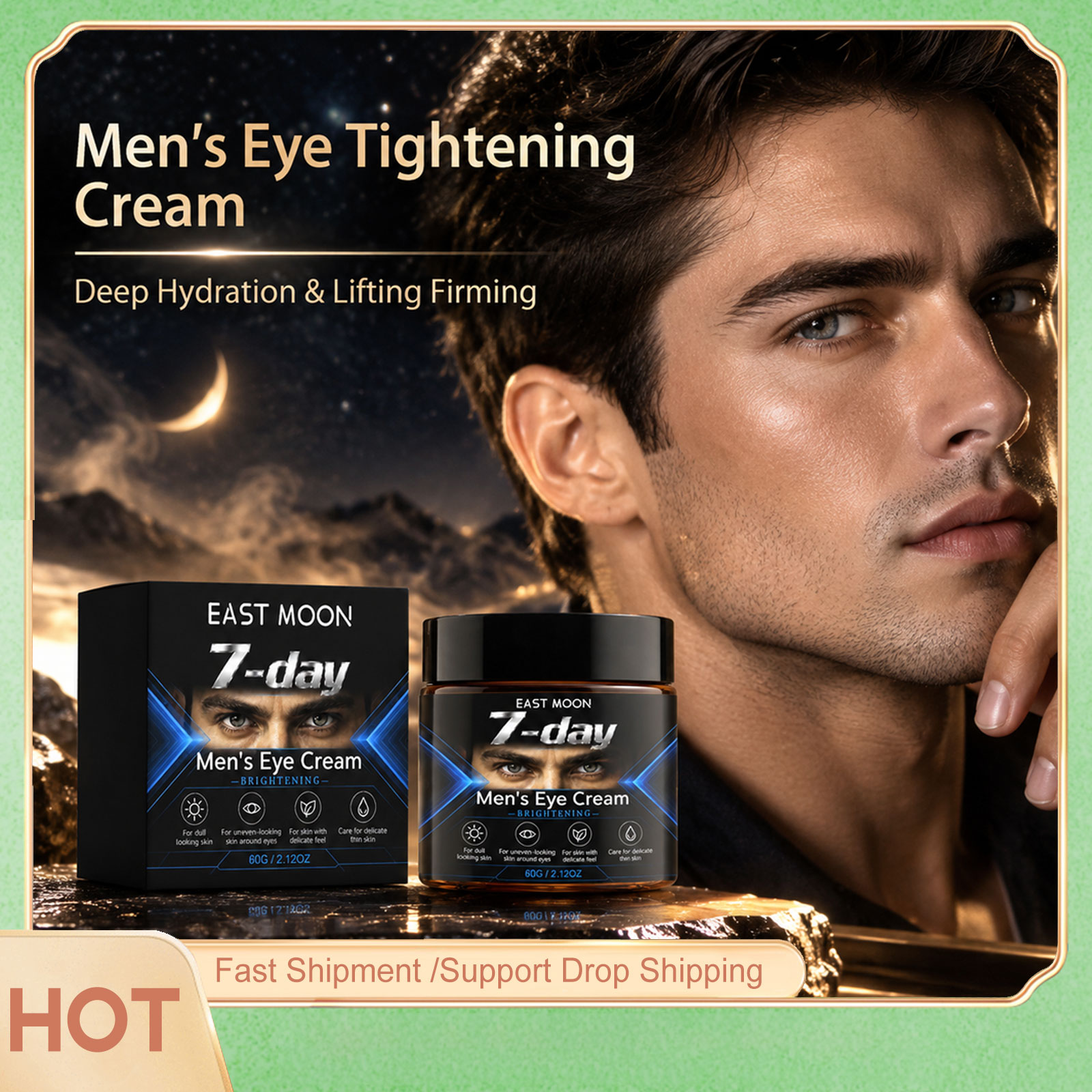 Retinol Cream - East Moon, crema per il contorno