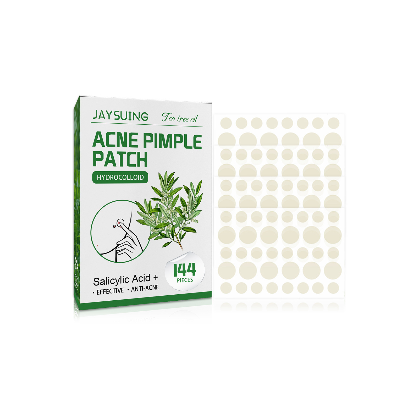 Face Oil - Cerotti idrocolidi per l'acne: assorbono il
