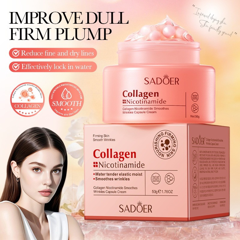 Night Cream - Crema idratante al collagene e niacinamide