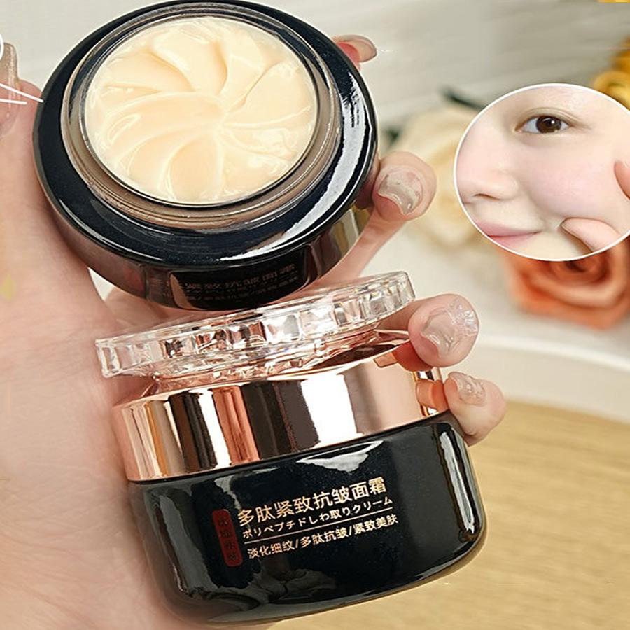 Night Cream - Crema Viso Antirughe Rassodante ai Polipeptidi,