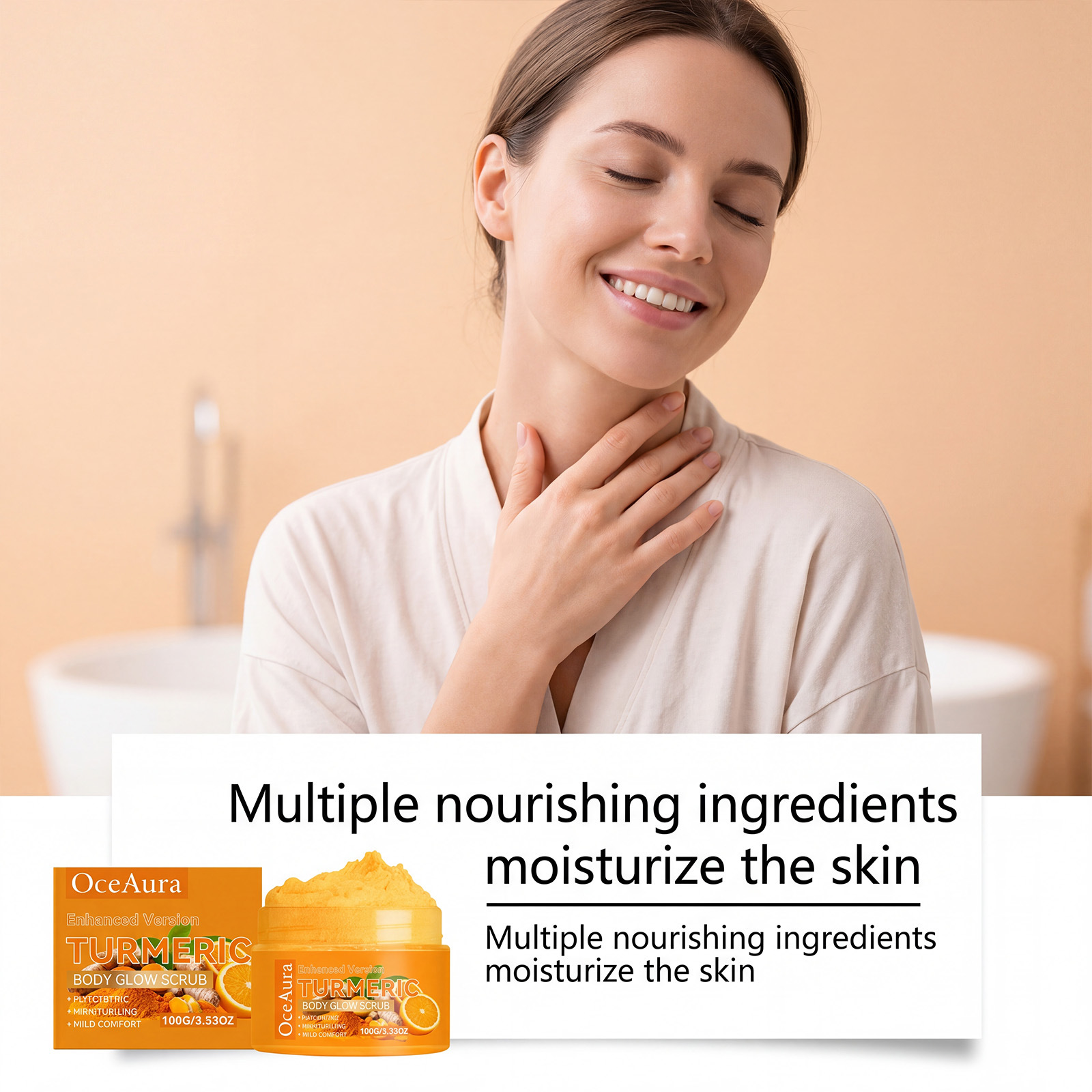 Scrub Corpo alla Curcuma, Puli - Skincare Glowing recensione e prezzo