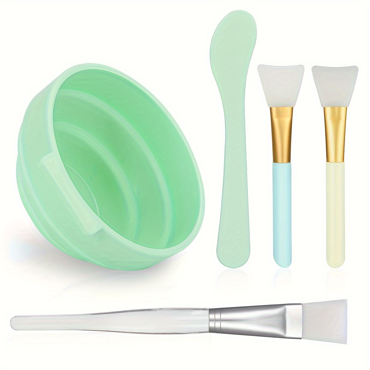 Set da 5 ciotole in silicone p - Face Mask Skincare recensione e prezzo