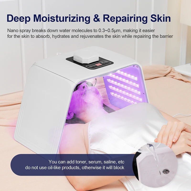 7 colori LED Photon Beauty Mas - Face Mask Skincare recensione e prezzo