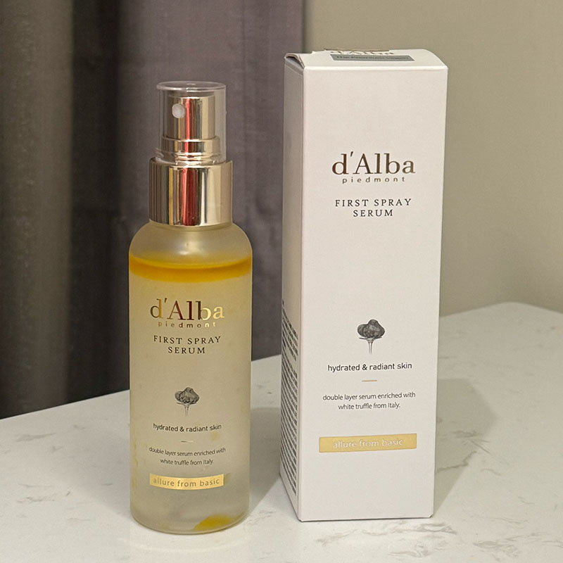 D'Alba SPF50+ Siero Tonico al  - Skincare Glowing recensione e prezzo